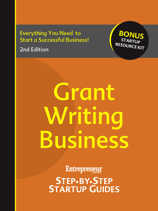 Title details for Grant-Writing Business by Entrepreneur magazine - Available
